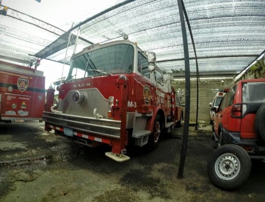 CUARTEL GENERAL Cuerpo de Bomberos La Vega. (General C.B. Luis Francisco J. Abreu F.)