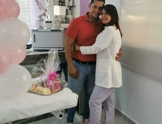 Raquel centro de estática