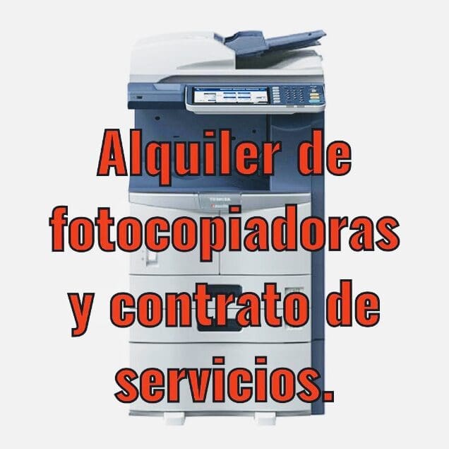 Tecnico de impresoras y fotocopiadoras