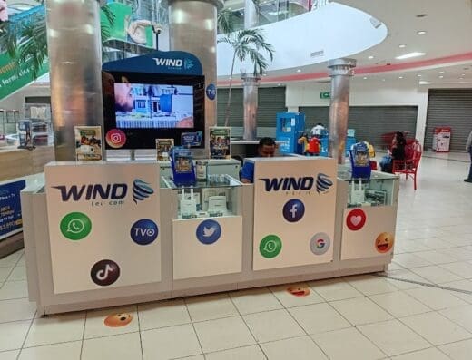 Wind Telecom – Plaza Colinas Mall – Internet