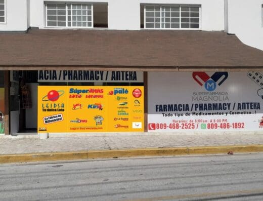 SUPER FARMACIA MAGNOLIA -cabeza de toro bavaro,pharmacy, apteka