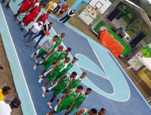 Cancha de básquetbol el Verde