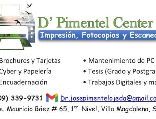 D’ Pimentel Center …