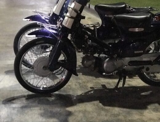 Moto Brillado El Rubio