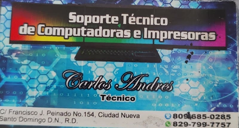 Soporto técnico de impresoras y computadoras